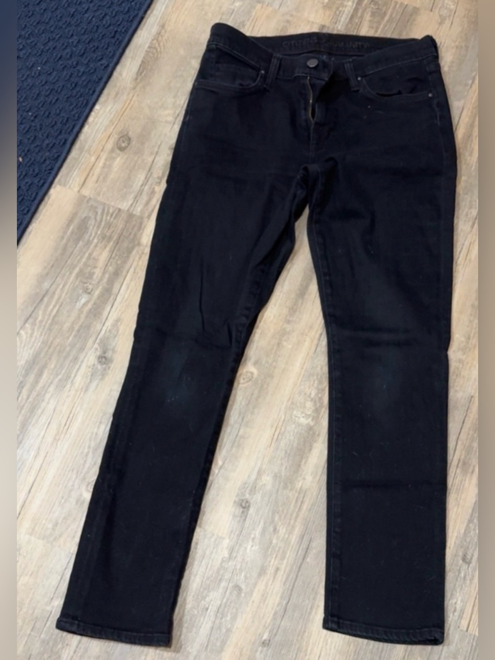 Citizens of humanity dark wash straight leg jeans
